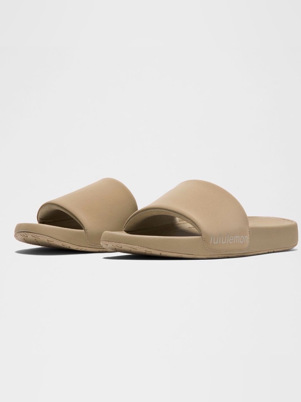 Lululemon Women’s Restfeel Slides Size 10 in Oakwood Tan
